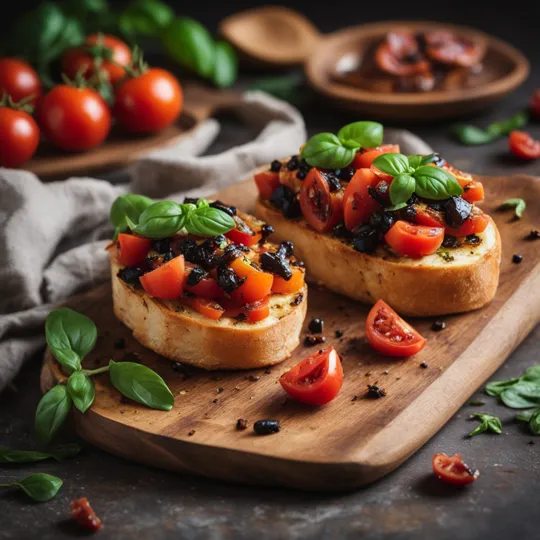 Crispy Bruschetta al Pomodoro