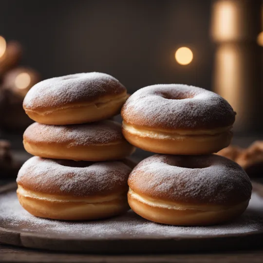 Pączki z Mazura - Polish Cream-Filled Doughnuts