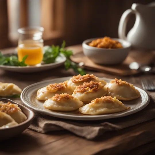 Traditional Polish Pierogi