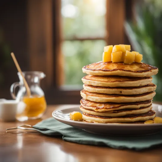 Hawaiian Pineapple-Pancake Delight
