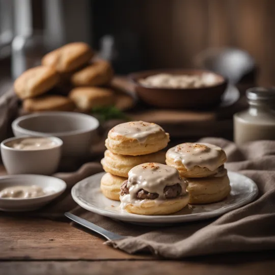 Southern Style Biscuit & Sausage Gravy