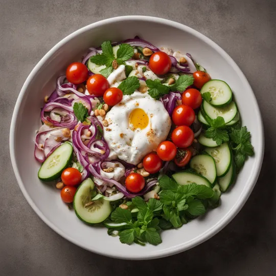 Syrian Labneh Breakfast Bowl
