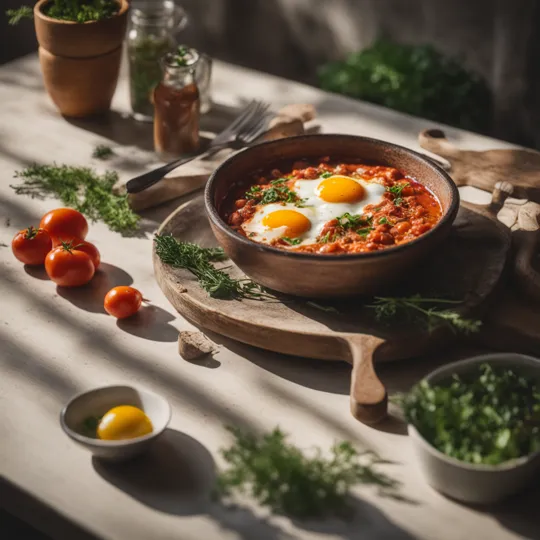 Za'atar-Spiced Shakshuka