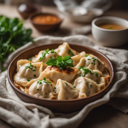 Afghan Aushak Brunch Delight