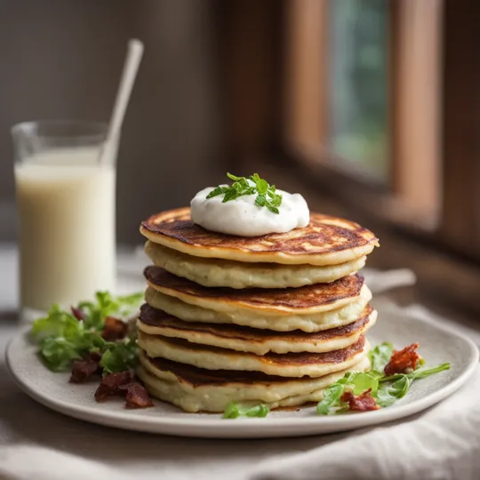 Irish Colcannon Pancakes