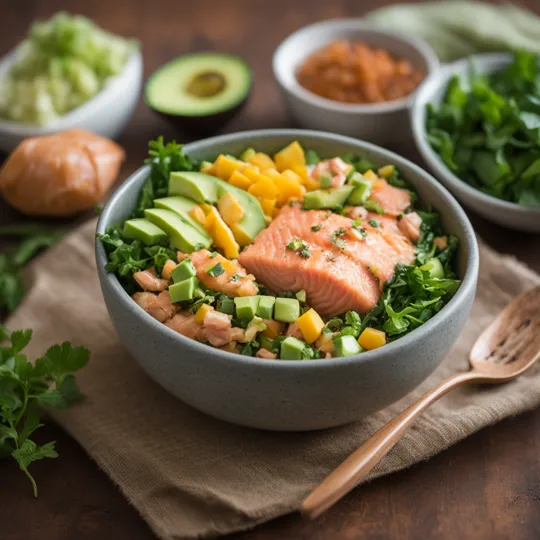 Lomi Lomi Salmon Brunch Bowl