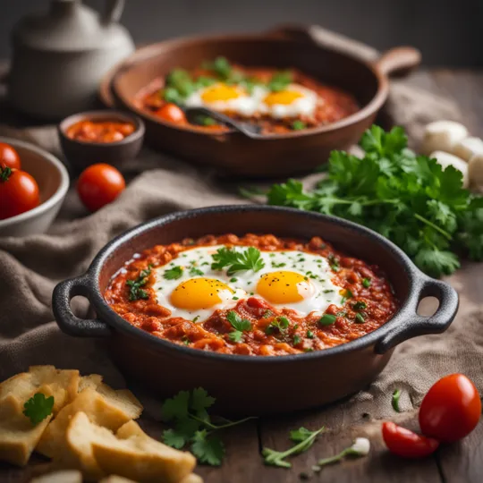 Turkish Menemen Shakshuka