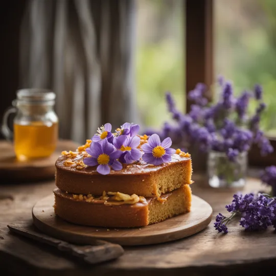 Lavender Honey Cake