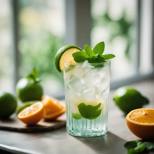 Minty Lebanese Arak Spritzer