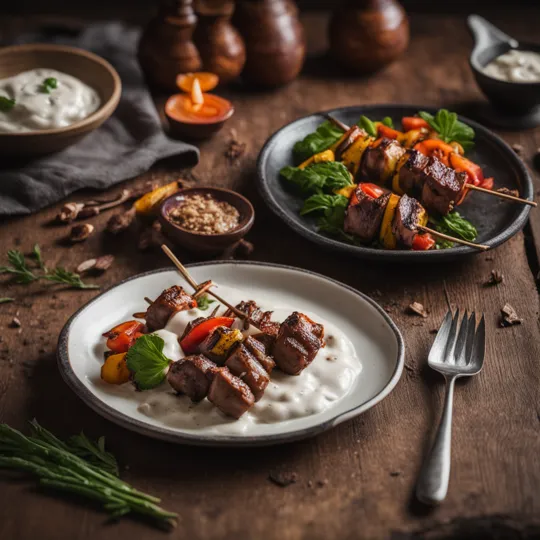 Lamb Kebab with Cacık