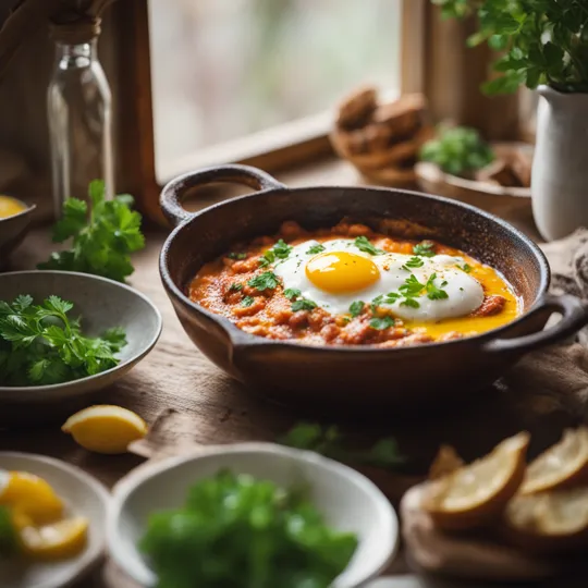 Lemon-Infused Shakshuka