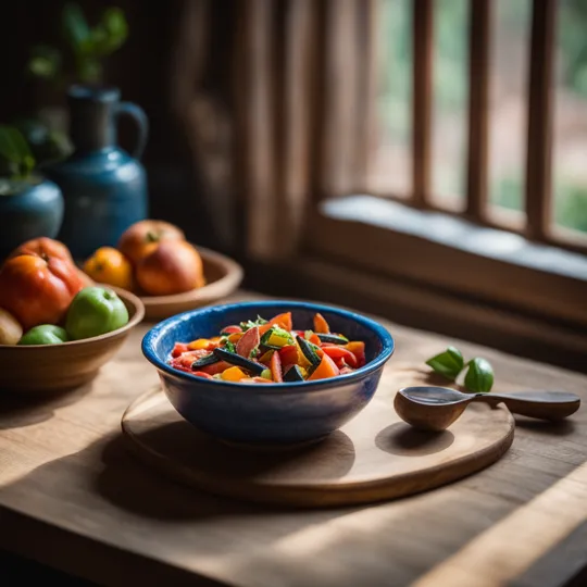 Ratatouille Niçoise à la Crème Fraîche