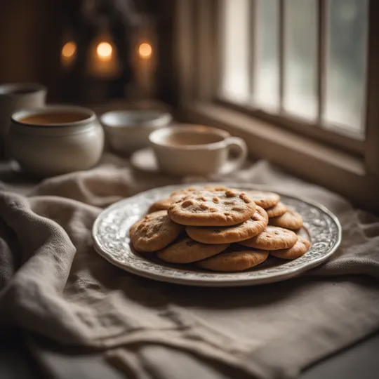 Afghan Rosewater Pistachio Cookies