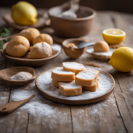 Italian Almond & Lemon Cookies (Biscotti)
