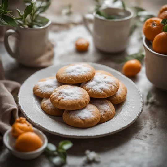 Moroccan Orange Blossom Cookies