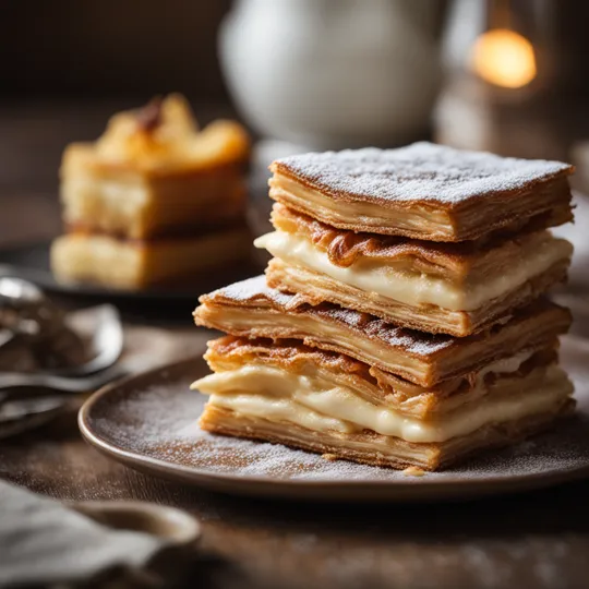 Délicieux Mille-Feuille aux Framboises