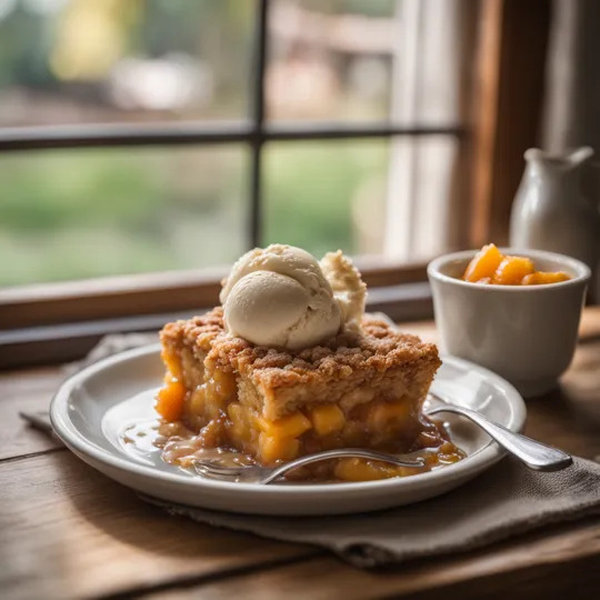 Southern Peach Cobbler Bars