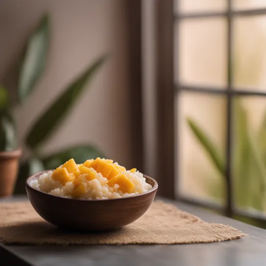 Thai Coconut Sticky Rice Pudding