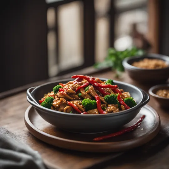 Spicy Szechuan Chicken Stir-Fry