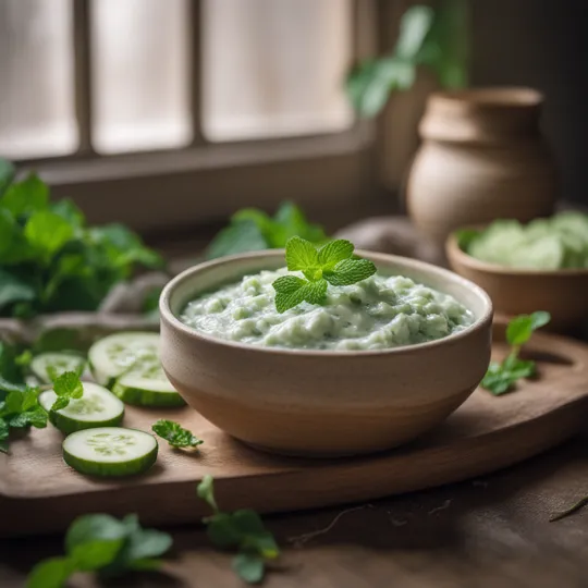 Traditional British Cucumber & Mint Raita