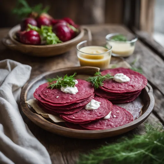 Beetroot Borscht Tacos