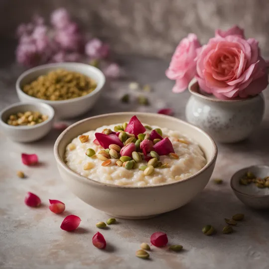 Gluten-Free Saffron Rice Pudding (Shole Zard)