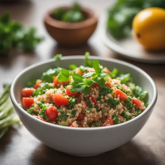 Refreshing Lebanese Tabouleh Salad