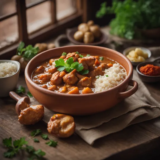 Peruvian Chicken Stew for Kids (Pollo a la Brasa)