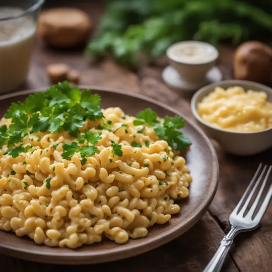 Zesty German Cheese Spätzle