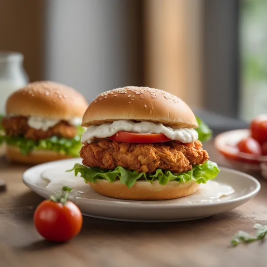 Hearty Southern Fried Chicken Sandwich