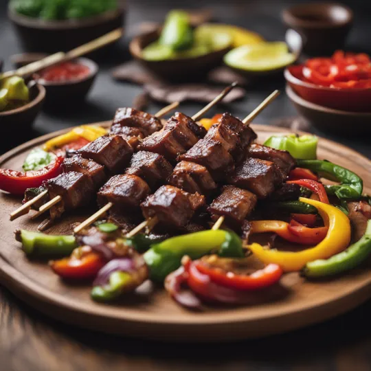 Barbecue Kangaroo Kebabs