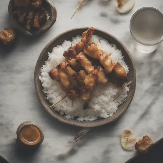 Yakitori Skewers with Miso Glaze