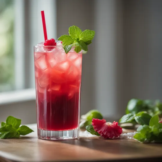 Refrescante Hibiscus Agua Fresca