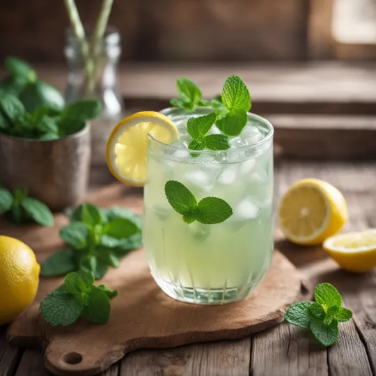 Refreshing Israeli Mint Lemonade