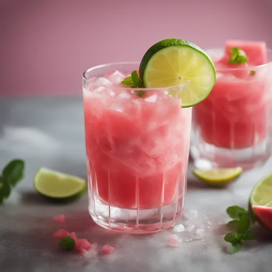 Tropical Coconut Watermelon Cooler