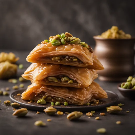 Moroccan Orange Blossom Baklava