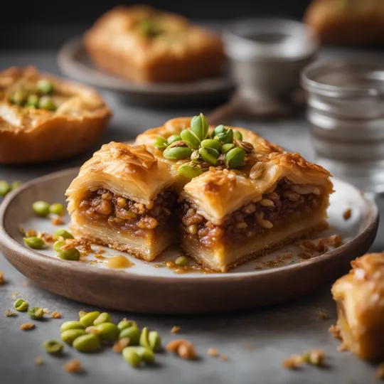 Luscious Baklava Pie