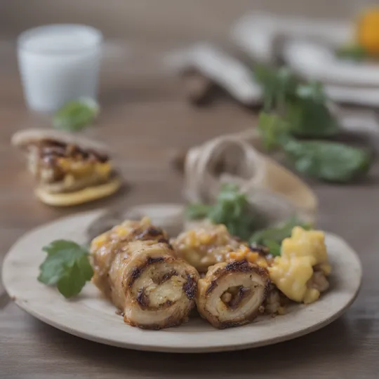 Jerk Chicken Roulade