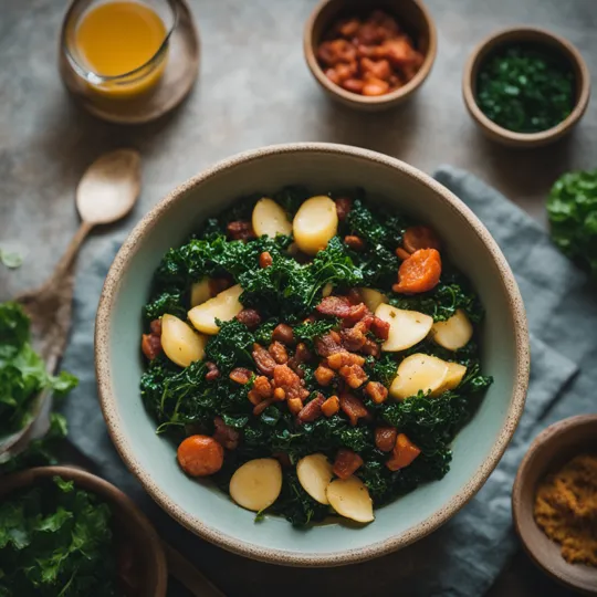 Portuguese Caldo Verde Salad