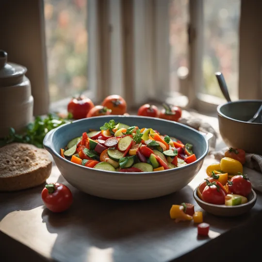 Ratatouille Niçoise Salad