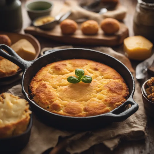 Crispy Southern Cornbread Casserole