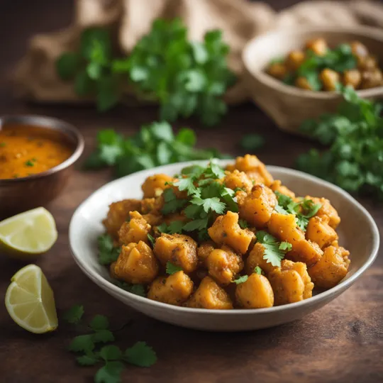 Spicy Aloo Gobi Fry