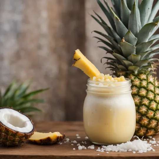Hawaiian Pineapple Coconut Smoothie