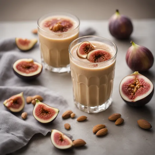 Mediterranean Honeyed Fig & Almond Smoothie