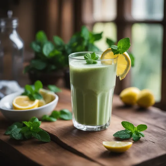 Minty Lebanese Labneh Smoothie
