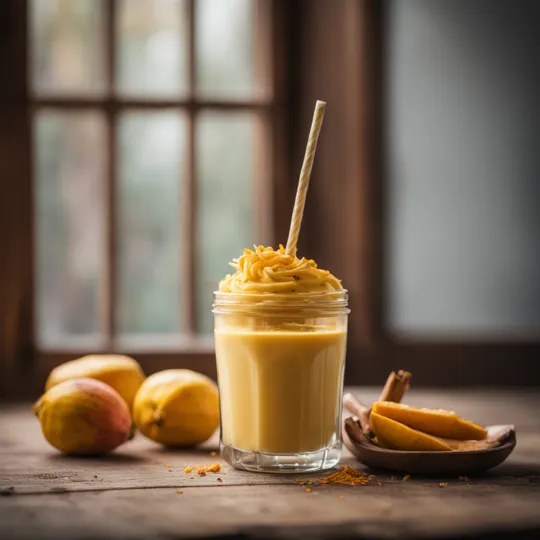 Spiced Mango Lassi Smoothie