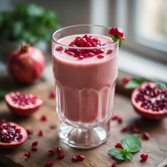 Turkish Rosewater & Pomegranate Smoothie