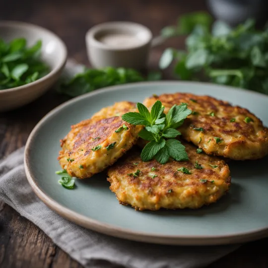 Mediterranean Zucchini Fritters