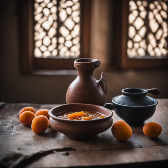 Moroccan Lamb Tagine with Apricots
