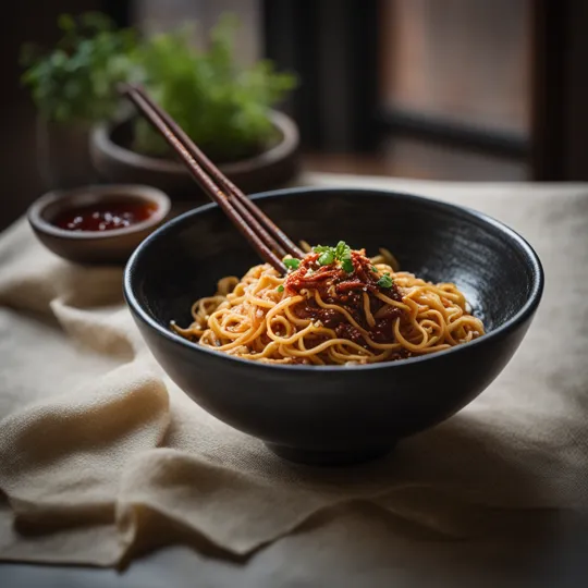 Spicy Sichuan Chilli Oil Noodles